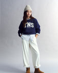 The New Society - Eva TEEN Sweatshirt - Infinite navy