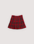 The New Society - Martina Skirt -  Galactic Red Check