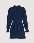 The New Society - Nora TEEN Short Dress - infinite Navy
