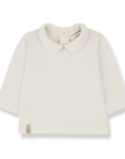 1+ in the family - colette - jersey collar longsleeve - ecru