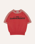 The campamento - kids - logo t-shirt - red