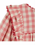 Emile et Ida - baby - volant blouse - vichy gingham