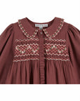 Emile et Ida - kids - smock dress - violine