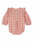 Emile et Ida - baby - check romper - gingham
