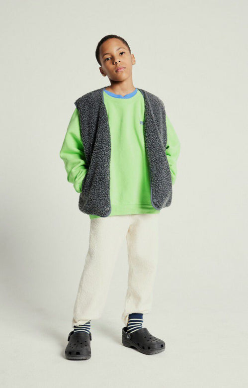 American Vintage - hoktown teddy bodywarmer - ecru