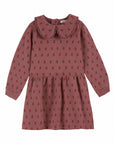 Emile et Ida - kids - moleton dress - poppy violine