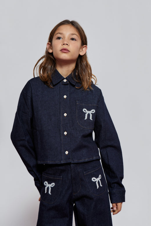 Mipounet - mariane - denim pants - blue