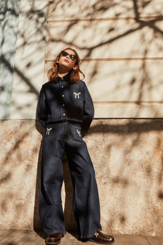 Mipounet - mariane - denim pants - blue