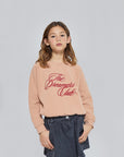 Mipounet - club felpa - fleece sweatshirt - pink nude