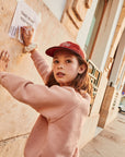 Mipounet - club felpa - fleece sweatshirt - pink nude