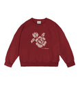 Mipounet - adela felpa - fleece sweatshirt - rio red