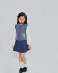 Mipounet - sana - waistcoat - light blue