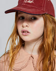 Mipounet - club - cotton twill cap - rio red
