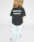 American Vintage - fizvalley t-shirt - noir