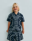 The new society - aster shirt - bandana print