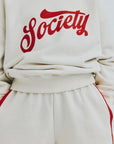 The new society - tilo sweatshirt - ecru