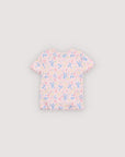 The new society - baby - sabina rib tee - sabina print