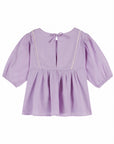 Emile et Ida - cotton voile blouse - wisteria