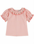 Emile et Ida - baby - gingham blouse - vivi