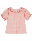 Emile et Ida - baby - gingham blouse - vivi
