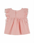 Emile et Ida - ruffled gingham blouse - vivi