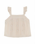 Emile et Ida - crochet top - cream