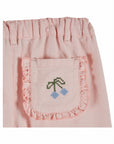 Emile et Ida - cherry pockets canvas trousers - macaron