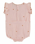 Emile et Ida - baby - embroiderd jumpsuit - macaron