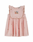 Emile et Ida - baby - embroiedered dress - macaron