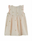 Emile et Ida - baby - embroiedered dress - cream