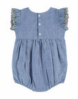 Emile et Ida - baby - romper - chambray