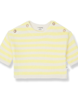 1+ in the family - poseidon sweatshirt - pastel yellow