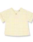 1+ in the family - santorini shirt - pastel yellow