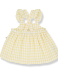 1+ in the family - rhodes dress - pastel yellow