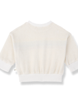 1+ in the family - santanyi sweatshirt - offwhite