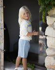 1+ in the family - santanyi sweatshirt - offwhite
