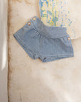 1+ in the family - deia shorts - denim