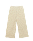 Mipounet - gala knit pants - ecru