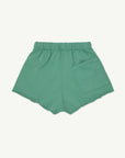 Main story - fleece track shorts - bottle green