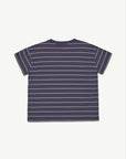 Main story - loose tee - peacoat stripe