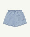 Main story - woven shorts - extra bleach wash