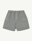 Main story - ripstop cargo shorts - titanium