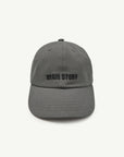 Main story - twill cap - grey