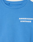 American Vintage - fizvalley t-shirt - celeste
