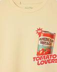 American Vintage - fizvalley t-shirt - creme anglaise
