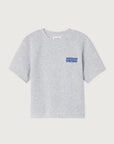 American Vintage - evona short sleeve sweatshirt - grey