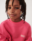 American Vintage - izubird sweatshirt - hortensia fluo