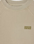 American Vintage - izubird short sleeve sweatshirt - seigle