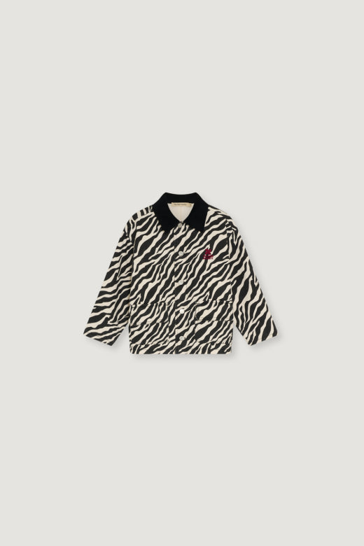 The New Society - Dakota Jacket - zebra print
