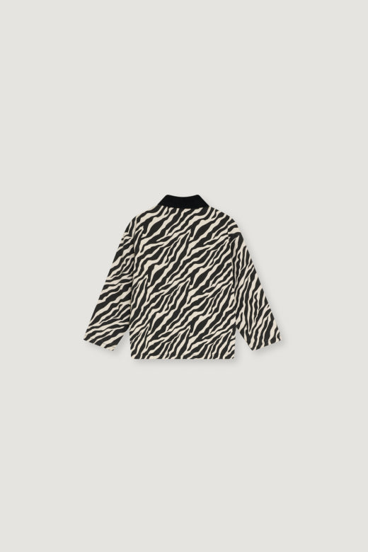 The New Society - Dakota Jacket - zebra print